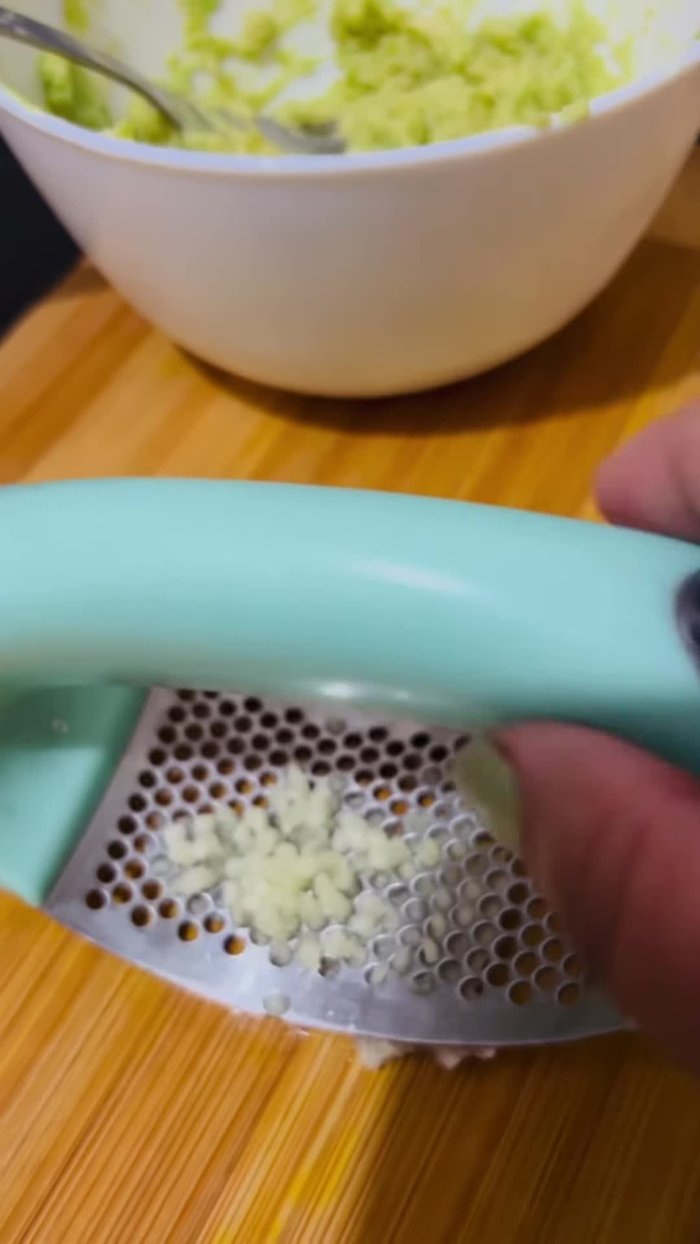 Add half a lemon's worth of juice.