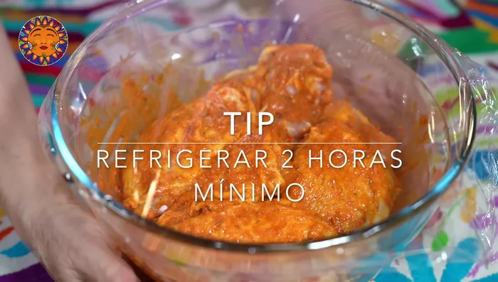 Marinate the chicken: Cover the chicken with plastic wrap and refrigerate for at least 2 hours (preferably longer).